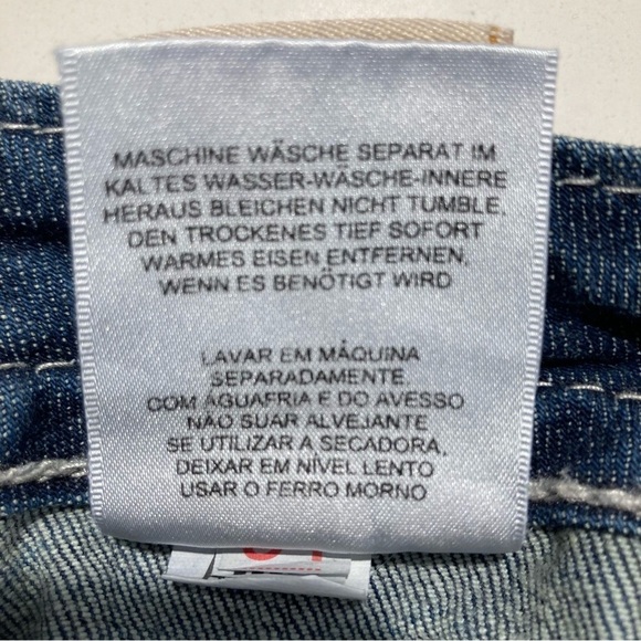 MISS ME Sz 31 Signature Boot Rhinestones Embellished  Mid-Rise Jeans - Picture 11 of 15